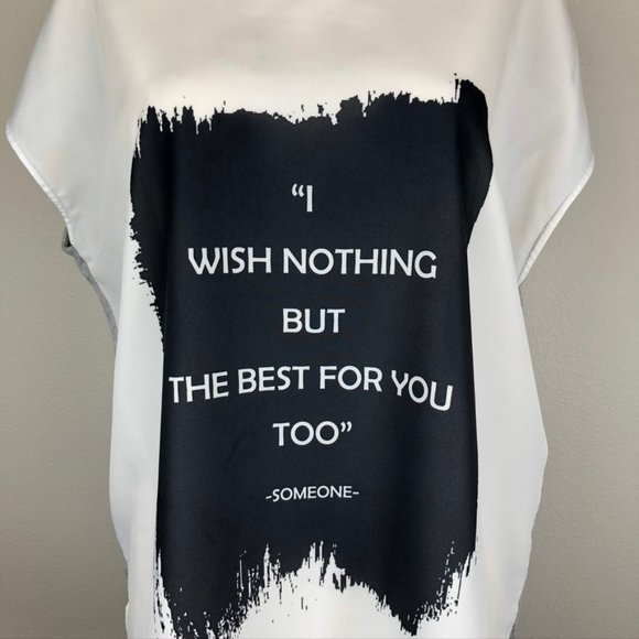 Mind Bridge Oversized Graphic Text Tee - Picture 2 of 7